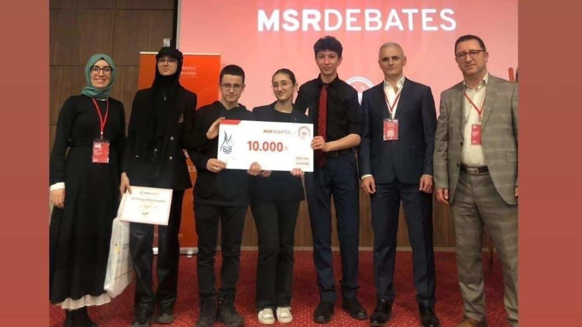 Konya Türk Telekom Sosyal Bilimler Lisesi MSR DEBATE İngilizce Münazara Şampiyonu